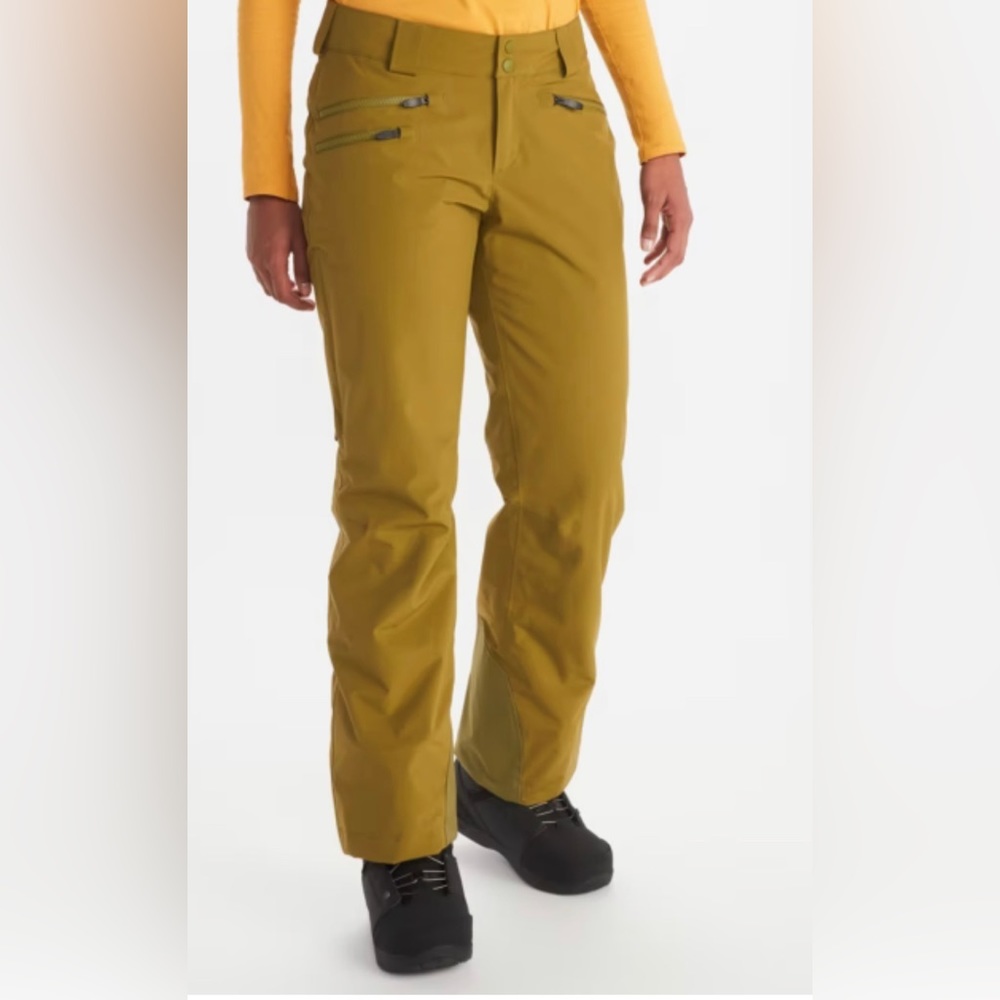 NWT Marmot snowpants in military green